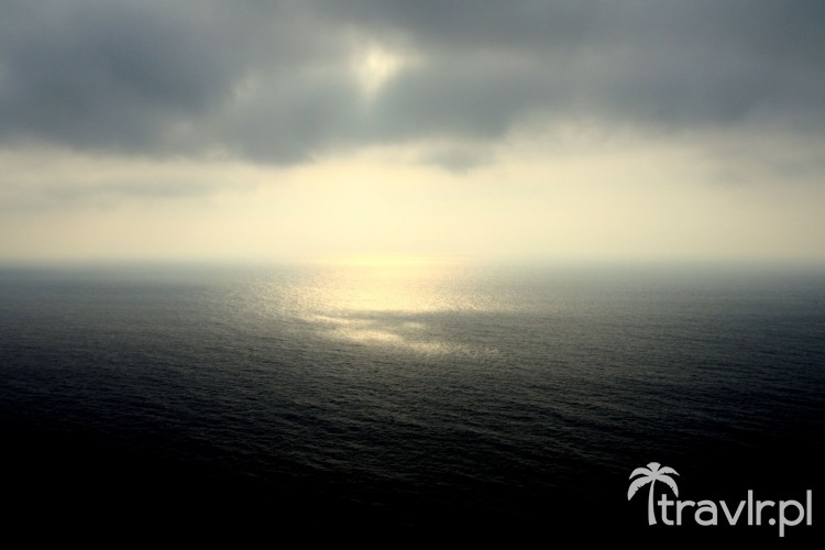 A cloudy sunset in Cabo de Roca