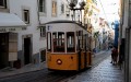 A tram in Lisbon