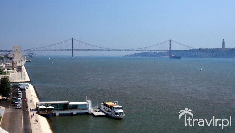A view of the 25th of April Bridge from the Belem Tower