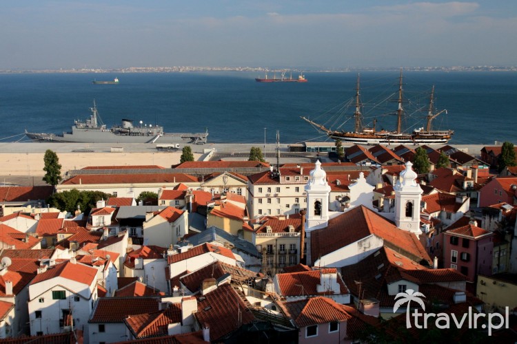 A view of the Tagus river in Lisbon