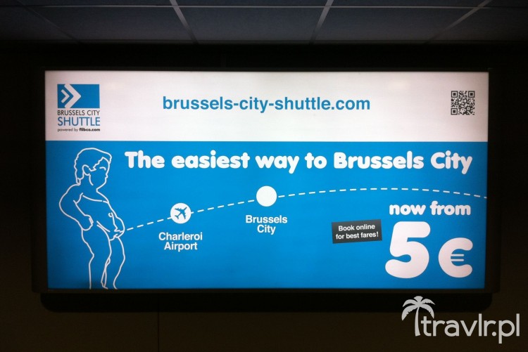Autobus z Charleroi do Brukselii kosztuje od 5 Euro