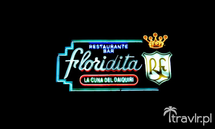 Szyld baru Floridita, Havana Vieja