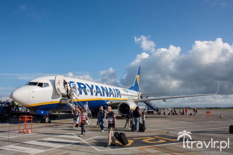 Boeing 737-800 Ryanair w Eindhoven Holandia
