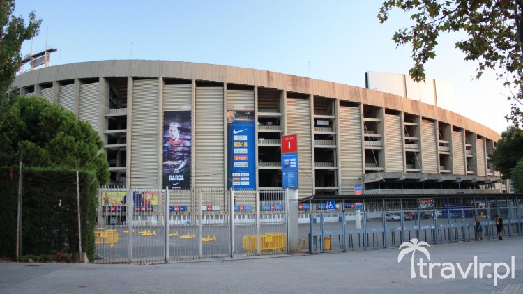 Camp Nou w Barcelonie