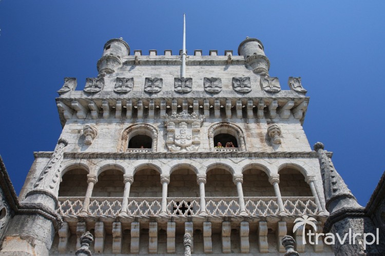 Decorative balconies - Belem Tower