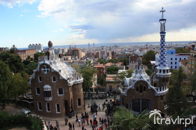 Domki w parku Guell, Barcelona