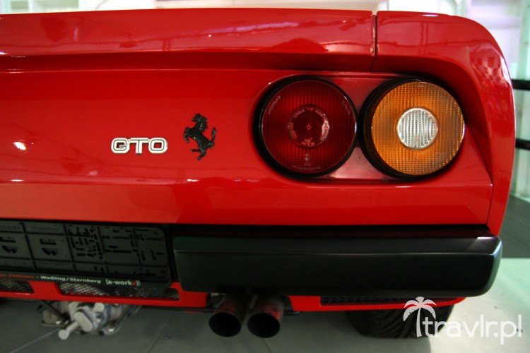 Tylne światła Ferrari GTO