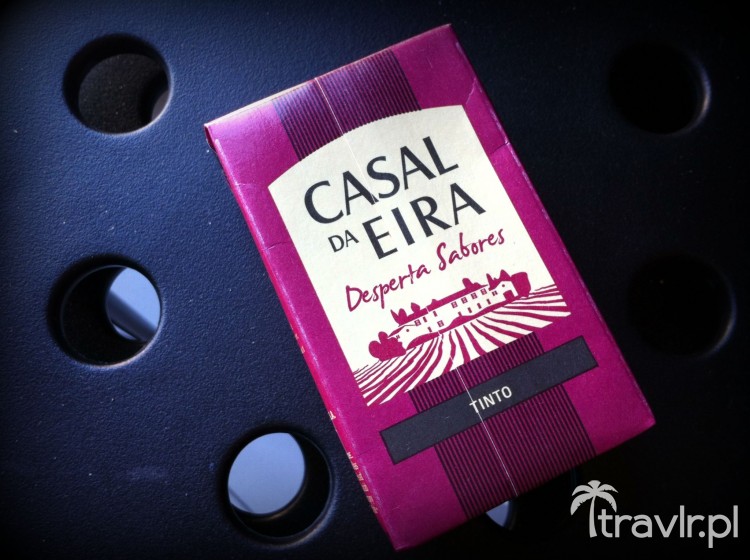 Коробка вина из  Pingo Doce