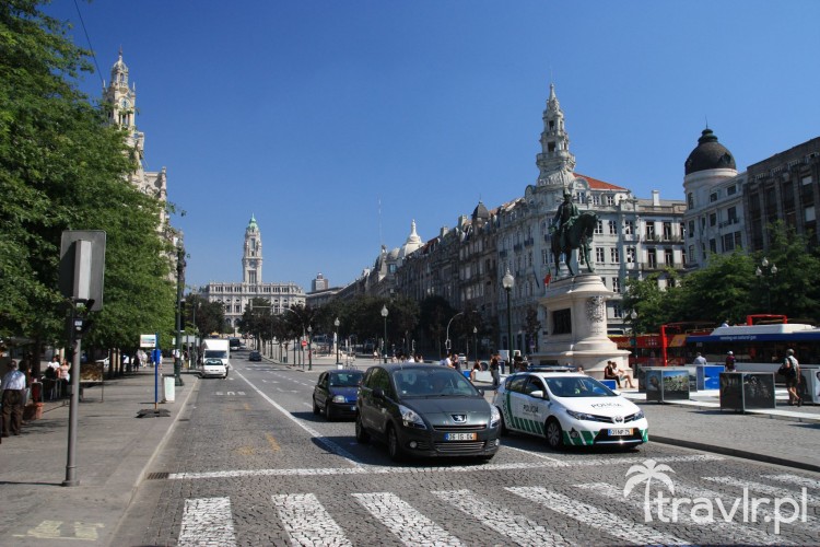 Liberty Square in Porto