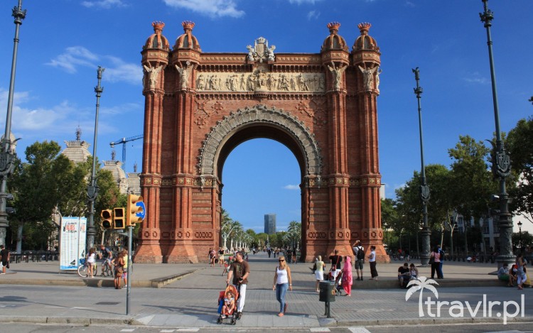 Łuk triumfalny w parku Ciutadella, Barcelona