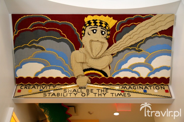 Mozaika z klocków LEGO