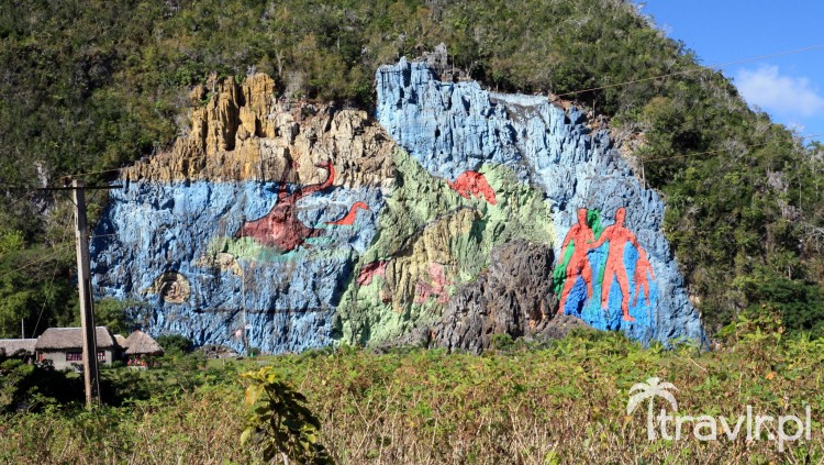 Mural de la Prehistoria w dolinie Vinales