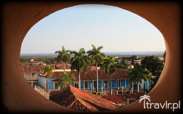 Panorama Trinidadu z wieży Iglesia y Convento de San Francisco