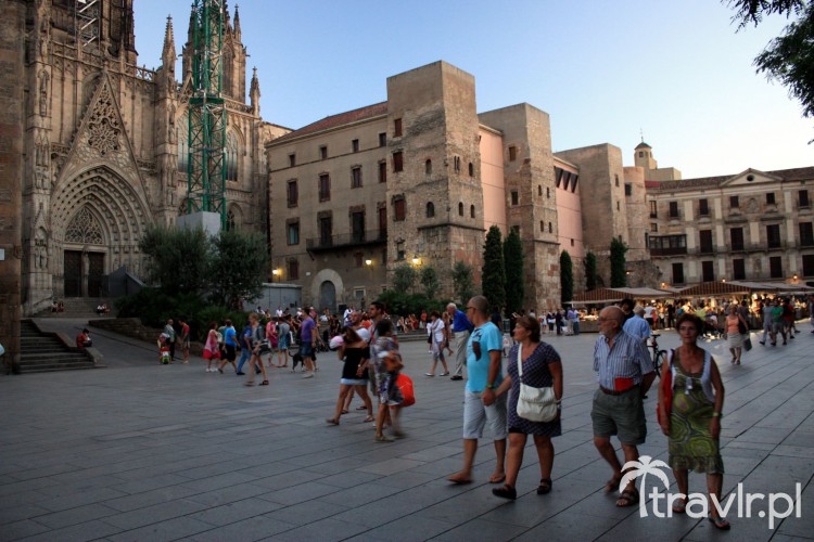 Placa Catedral Barcelona