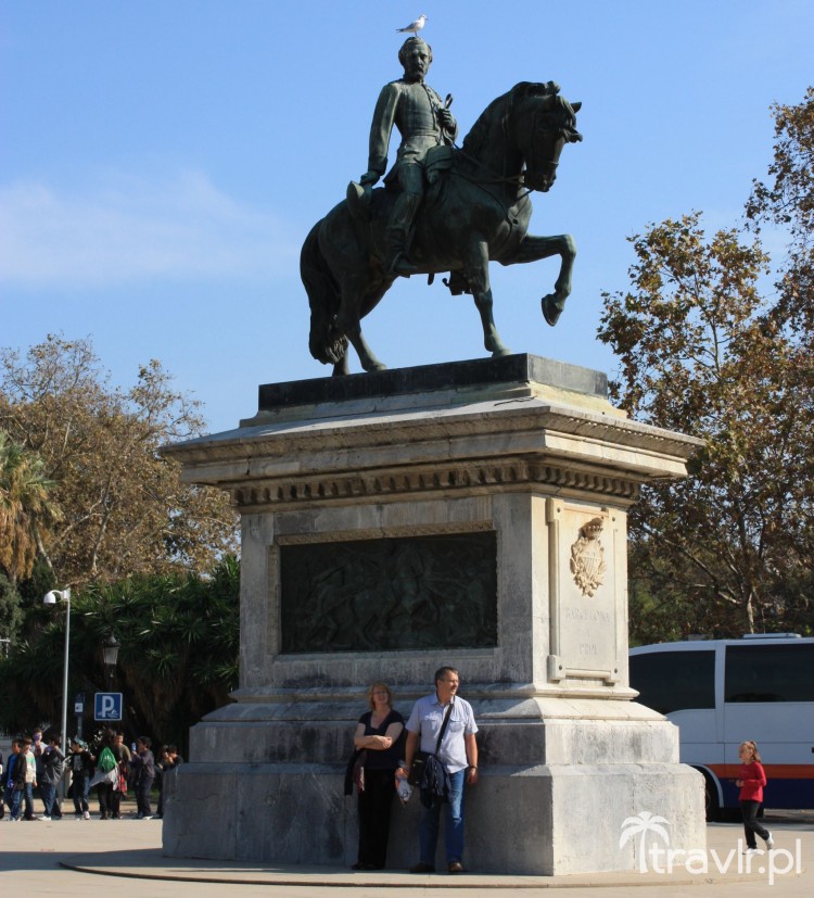 Pomnik w Parku Ciutadella