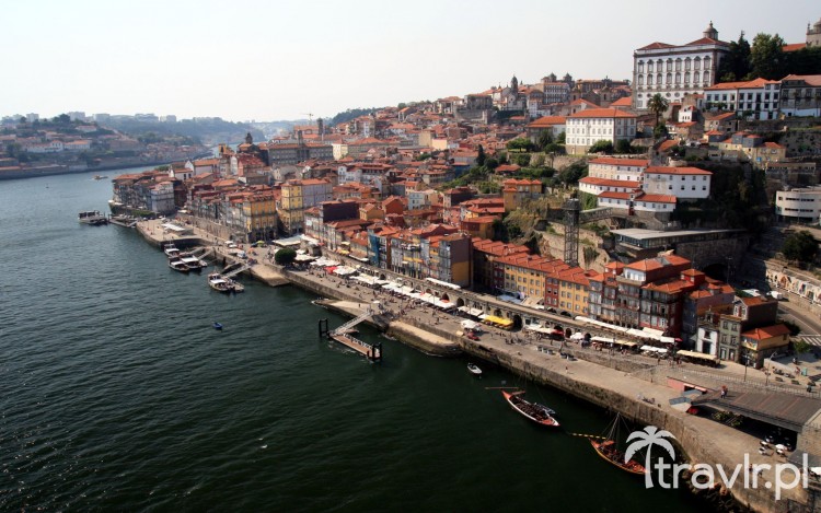 Porto's skyline seen from the Dom Luis Bridge