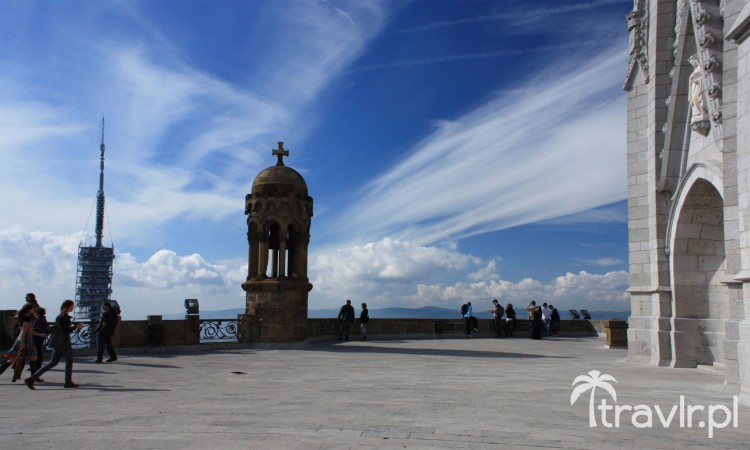 Taras widokowy w kościele Najświętszego Serca (Temple de Sagrat Cor) Tibidabo