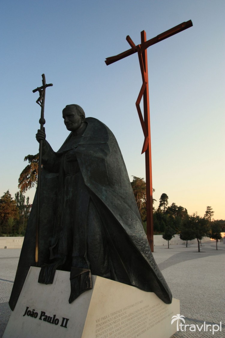 The Monument of John Paul II in Fatima