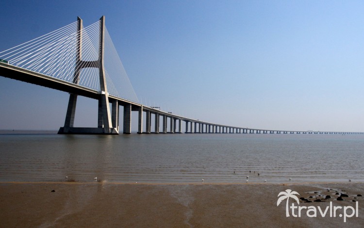 The Vasco da Gama Bridge in Lisbon
