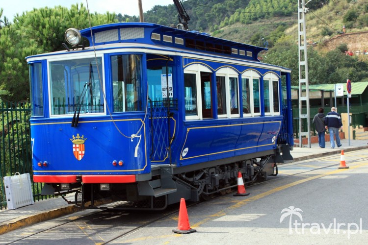 Tramvia Blau - Niebieski tramwaj na Tibidabo, Barcelona