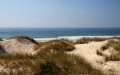 Вид на океан от  природного парка Reserva Natural das Dunas de Sao Jacinto недалеко от  Aвейру