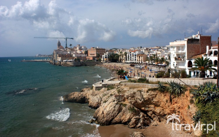 Wybrzeże w Sitges